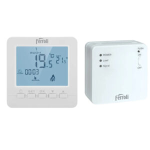 Termostat neprogramabil, fara fir, Ferroli FER 205