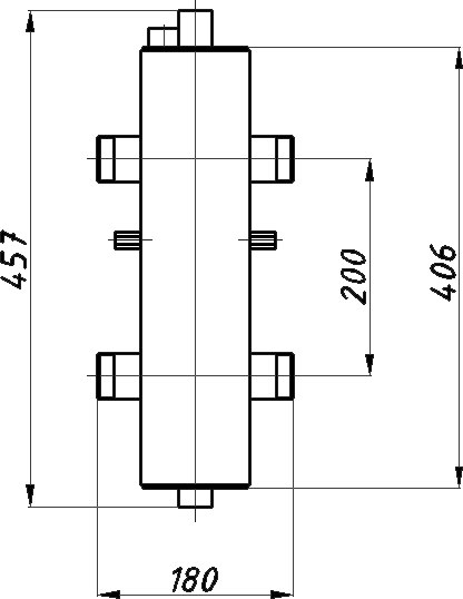 Butelie de egalizare Termojet SH-26 DN 1 1/4