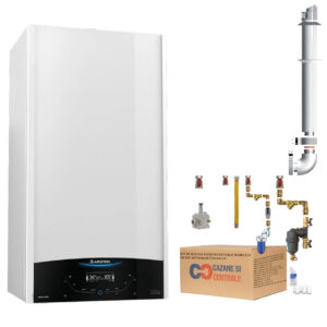 Centrala termica Ariston Genus One+ 30 kW, cu Kit de montaj premium cu filtru antimagnetita Salus
