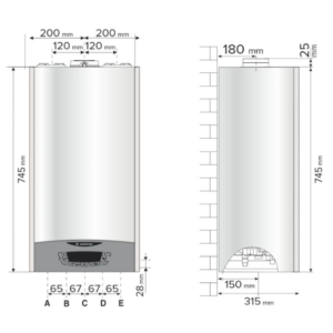 Pachet Ariston Clas One+ WiFi 24 kW