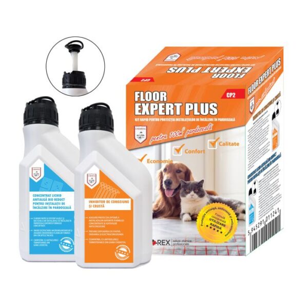 FLOOR EXPERT PLUS - Kit rapid pentru protectia instalatiilor de incalzire in pardoseala