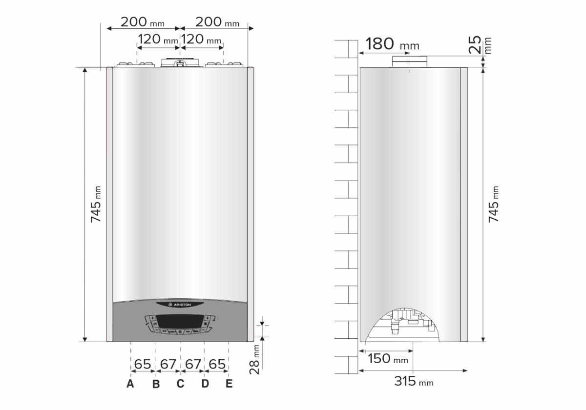 Centrala termica cu Kit de montaj Ariston Clas One+ WiFi 35 kW + termostat CADOU Salus iT500🔝🔝🔝 Centrala termica cu Kit de montaj Ariston Clas One+ WiFi 35 kW + termostat CADOU Salus iT500🔝🔝🔝