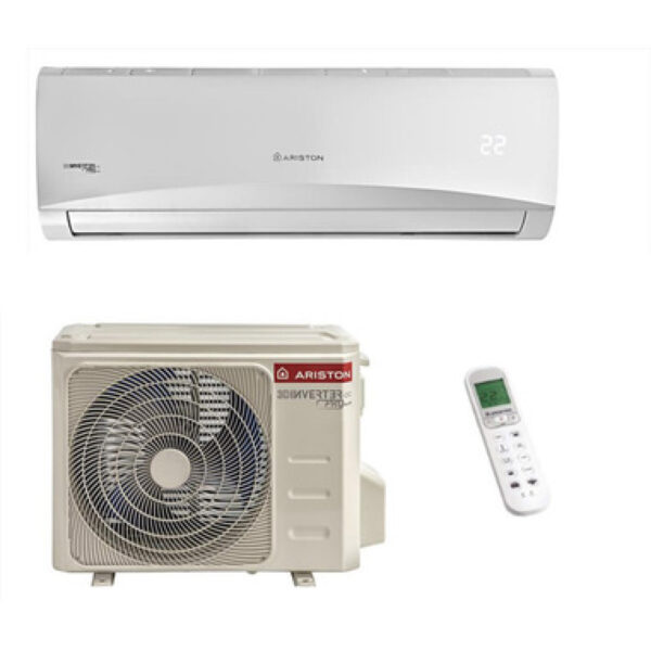 Aer conditionat Ariston SYROS NET 35 12000 BTU, controlat prin Wi-Fi, agent frigorific R32, clasa energetica A++