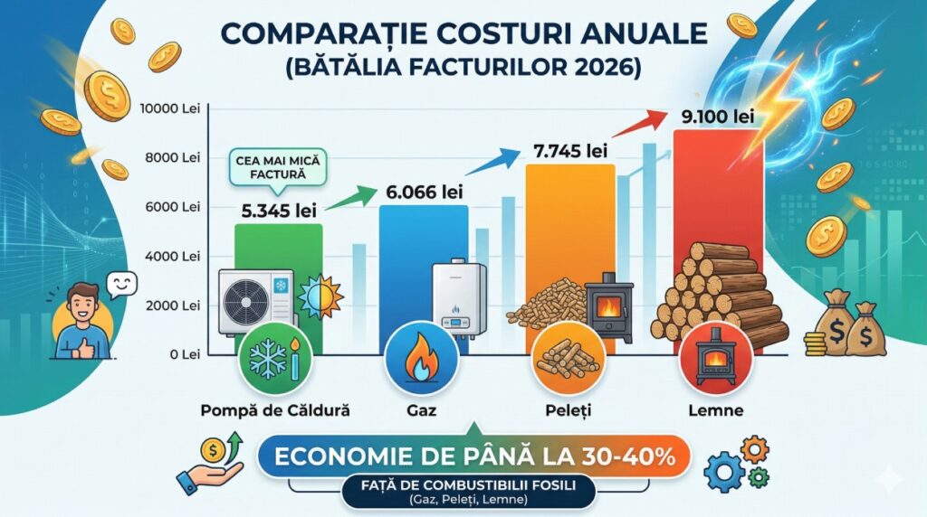 Ghidul Complet al Pompelor de Căldură în 2026: Tot ce trebuie să știi pentru o casă eficientă și facturi minime