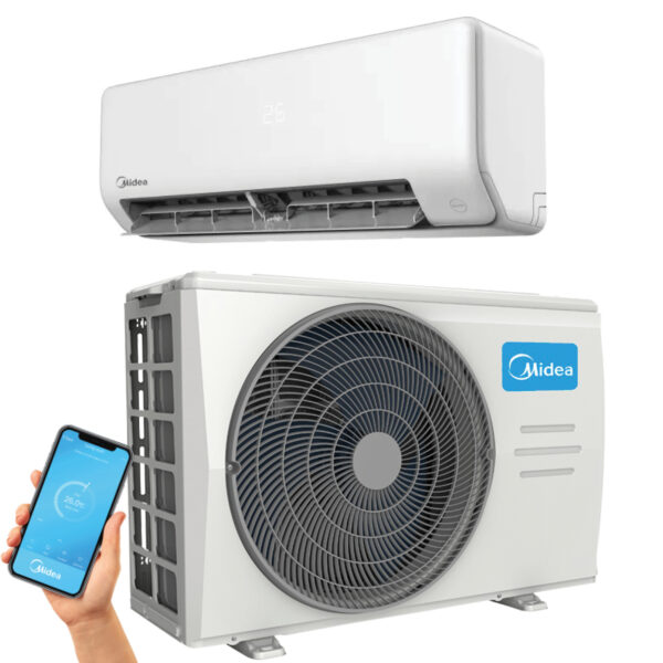 Aparat de aer conditionat Midea All Easy Pro Nordic, 12000 BTU, wi-fi inclus, lampa UV