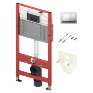 Rezervor WC incastrat TECE, 9400406, 50 x 112 cm, 10 L, clapeta actionare inclusa