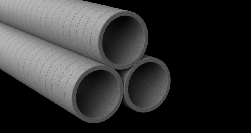 Tubulatură HEATPEX ARIA ADURO, tehnologie OneClick® , Ø200 [mm], L – 1000 [mm], material EPS, etanșeitate ATC 1, suprafață antibacteriană, antimucegai, cu inserție de grafit. Garanție 2 ani.