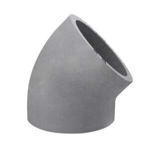 Cot 45° HEATPEX ARIA ADURO, tehnologie OneClick®  , Ø125 [mm], material EPS, etanșeitate ATC 1, suprafață antibacteriană, antimucegai, cu inserție de grafit. Garanție 2 ani.