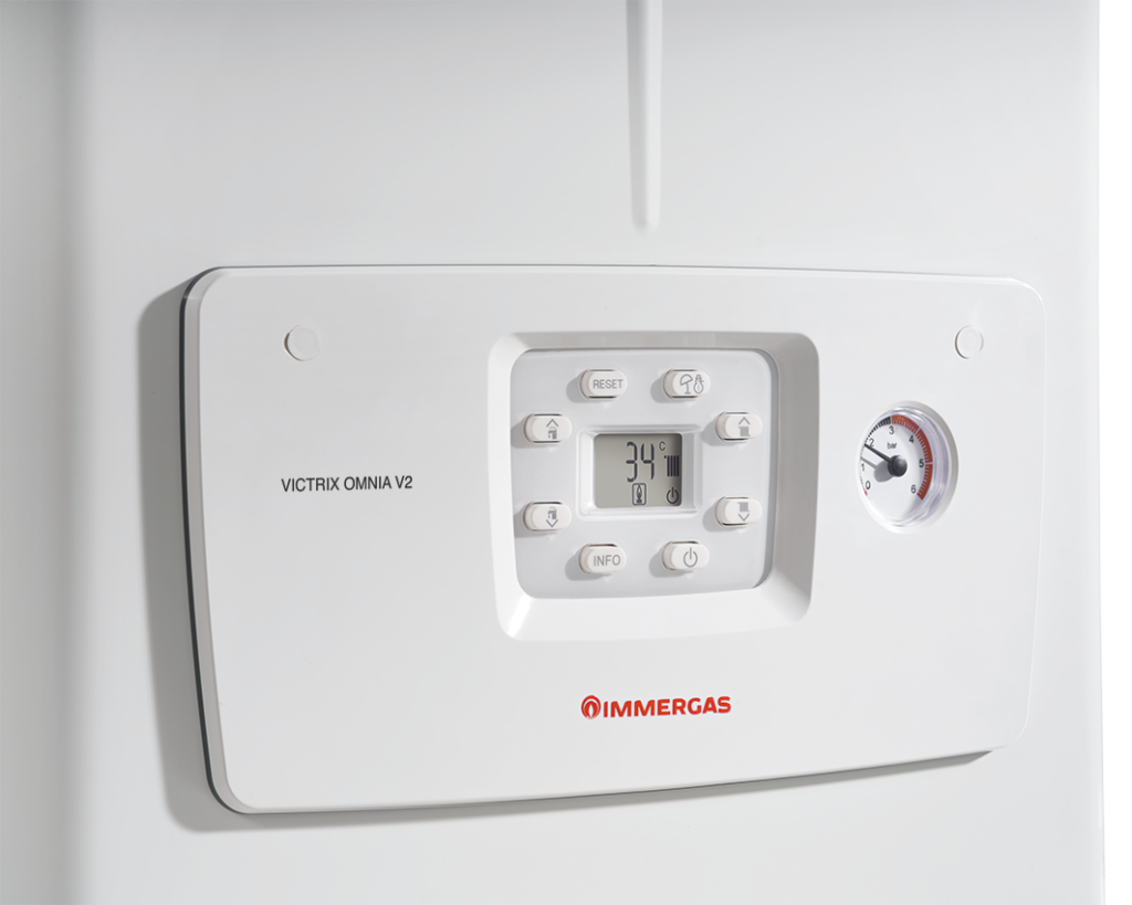 Centrala termica Immergas Victrix Omnia V2 26, condensatie, 20 kW incalzire, 26 kW preparare apa calda
