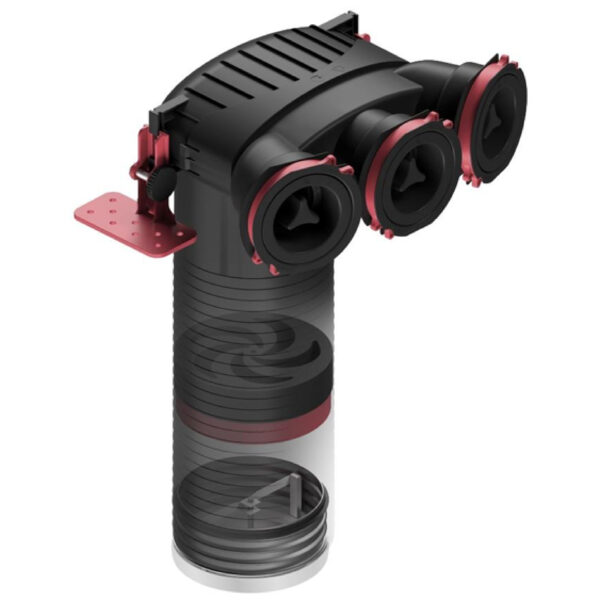 Grilă interioară admisie aer tip disc HEATPEX ARIA CONNECT, Ø125 [mm], material, oțel. Garanție 2 ani.