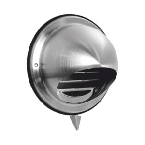 Grilă cu protecție sferică pentru exterior, admisie/evacuare HEATPEX ARIA ADURO, tehnologie OneClick®  , Ø125 [mm],  material, oțel inoxidabil. Garanție 2 ani.