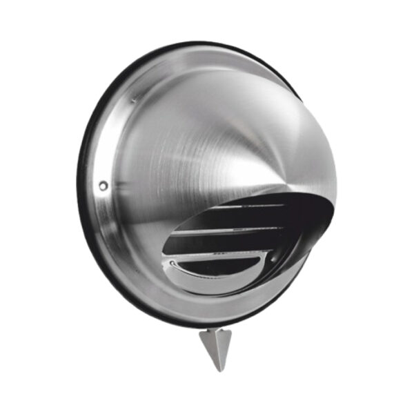 Grilă cu protecție sferică pentru exterior, admisie/evacuare HEATPEX ARIA ADURO, tehnologie OneClick® , Ø160 [mm], material, oțel inoxidabil. Garanție 2 ani.