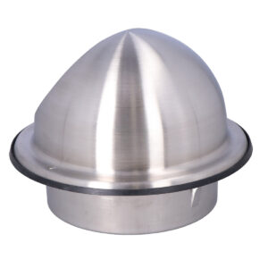 Grilă cu protecție sferică pentru exterior, admisie/evacuare HEATPEX ARIA ADURO, tehnologie OneClick® , Ø160 [mm], material, oțel inoxidabil. Garanție 2 ani.