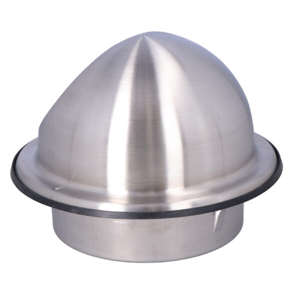 Grilă cu protecție sferică pentru exterior, admisie/evacuare HEATPEX ARIA ADURO, tehnologie OneClick® , Ø160 [mm], material, oțel inoxidabil. Garanție 2 ani.