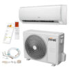 Aer conditionat Ferroli Giada S, 12000 BTU, A++/A+, inverter, Wi-Fi si Kit premium de instalare, 3m, traseu bercluit