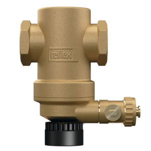 Separator de murdarie si namol, alama, magnet, 10 bar, 110°C Reflex Exdirt D 1¼" M, orizontal