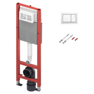 Rezervor WC incastrat, TECE Base 320, 9400440, 32 x 112 cm, 7 L, clapeta actionare inclusa