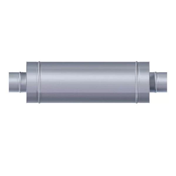 Atenuator de zgomot, ERA PRO, Ø200 mm, lungime 600 mm, material - oțel galvanizat, la interior căptușit cu fibră ignifugă. Garanție 2 ani!
