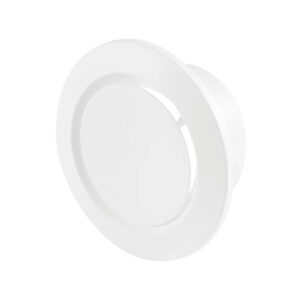 Grilă extracție, Awenta Ø125 mm, material plastic, debit max. 175 m³/h, suprafețe antibacteriene, antistatice, antifungice. Garanție 2 ani!