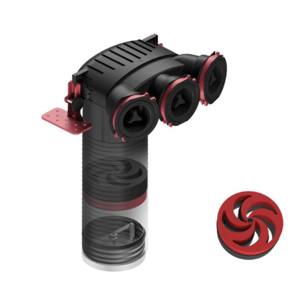 Amortizor fonic Ø125 [mm] HEATPEX ARIA CONNECT, tehnologie OneClick® , material EVA, clasă etanșeitate ATC 1. Garanție 2 ani.