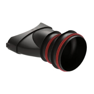Conector lateral HEATPEX ARIA CONNECT, tehnologie OneClick®  ,compatibil cu distribuitoarele pe Ø75-90 [mm], diametre Ø125, Ø160 [mm], material PP, suprafață antibacteriană, clasă etanșeitate ATC 1. Garanție 2 ani.