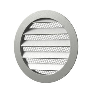Grilă ventilație rotundă Ø160mm, exterior Ø185mm, material Aluminiu. Garanție 2 ani!