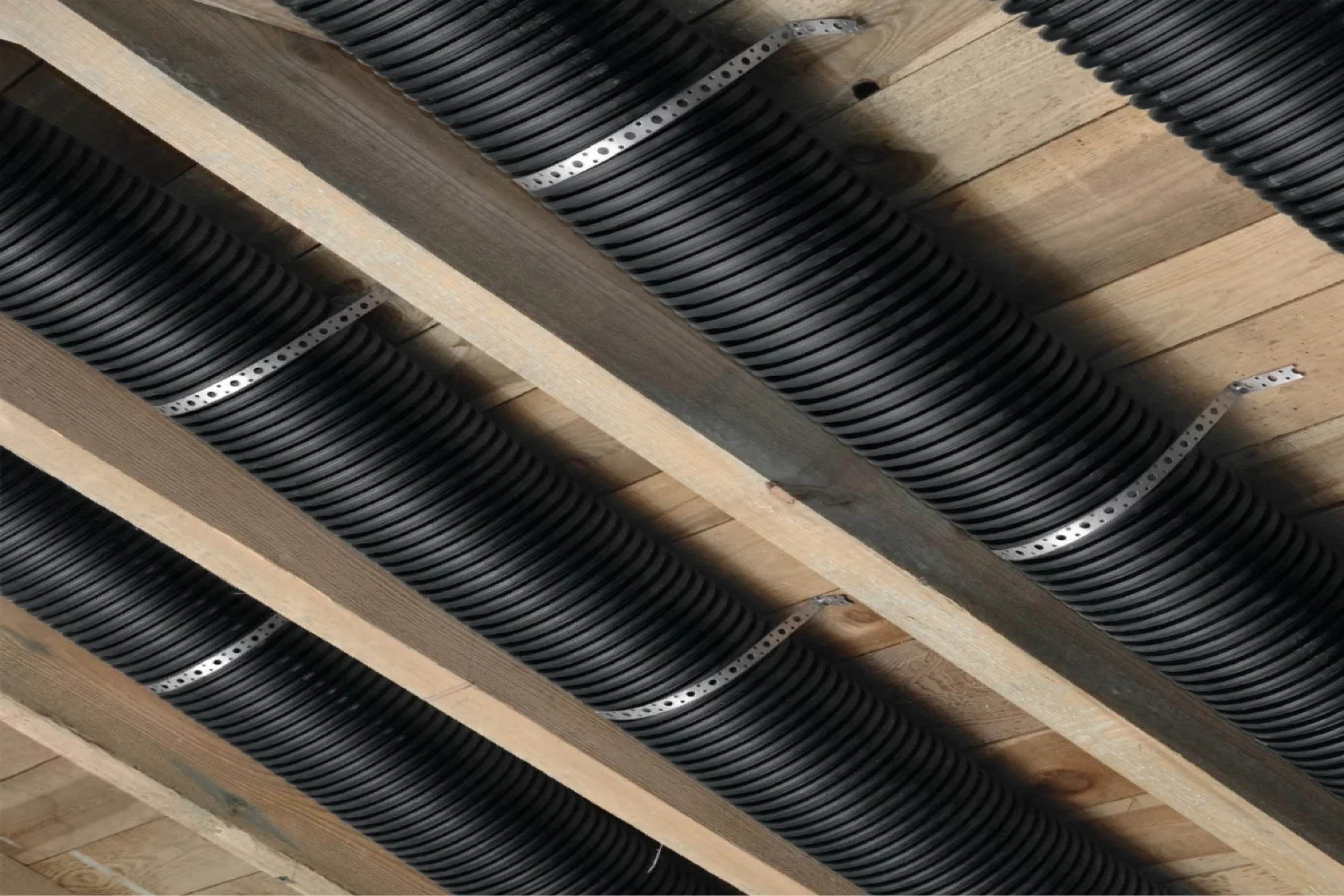 Tubulatură flexibilă InGremio BlackFlex Spectra-200, HDPE, Ø75 mm, suprafețe antibacteriene, antistatice, antifungice, lungime 50 m/colac. Garanție 2 ani!