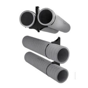 Bridă montare Tubulatură HEATPEX ARIA ADURO, tehnologie OneClick® , cuprinde toate diametrele, material, PP, nylon.