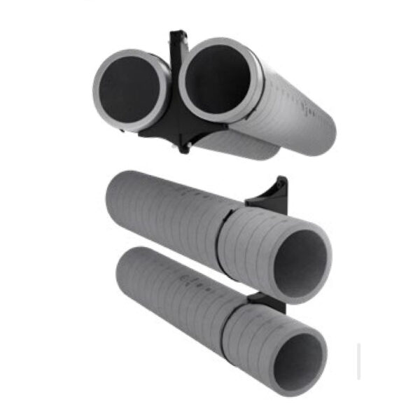 Bridă montare Tubulatură HEATPEX ARIA ADURO, tehnologie OneClick® , cuprinde toate diametrele, material, PP, nylon.