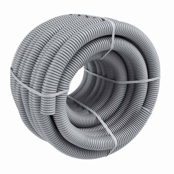 Tubulatură HEATPEX ARIA CONNECT, Ø75 [mm], 50 [m] lungime, debit volumetric 34 m3/h, material PE-HD, tehnologie OneClick® , antistatic și antibacterian, clasă de etanșeitate ATC 1. Garanție 2 ani.