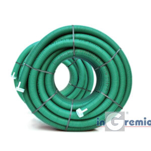 Tubulatură flexibilă InGremio Airflex Spectra-1000, HDPE, Ø75 mm, suprafețe antibacteriene, antistatice, antifungice, lungime 50 m/colac. Garanție 2 ani!