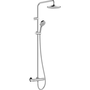 Coloană pentru duș cu baterie termostatată crom Hansgrohe Vernis Blend 200