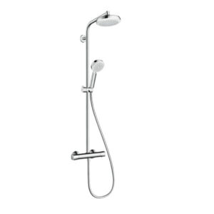 Coloana de dus Hansgrohe Crometta cu baterie termostata, crom