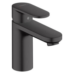Baterie pentru lavoar negru mat Hansgrohe Vernis
