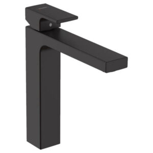 Baterie înaltă pentru lavoar Hansgrohe Vernis Shape 190, negru mat