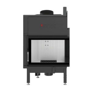 Focar pentru șemineu pe colt dreapta (R), Hitze Albero AL11R.H-D, putere 11 KW, randament 83%, clasa energetică A+, certificat EcoDesign. Garanție 5 ani!