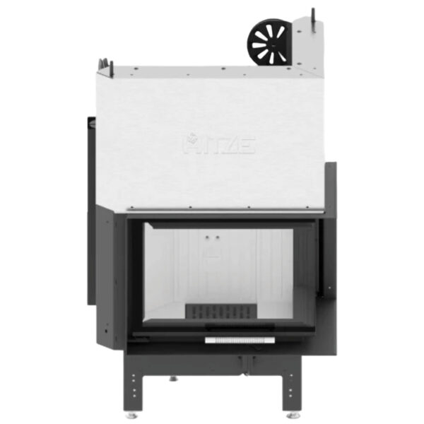 Focar pentru șemineu pe colt dreapta (R), Hitze Albero AL11RG.H-D, putere 11 KW, randament 83%, clasa energetică A+, certificat EcoDesign. Garanție 5 ani!