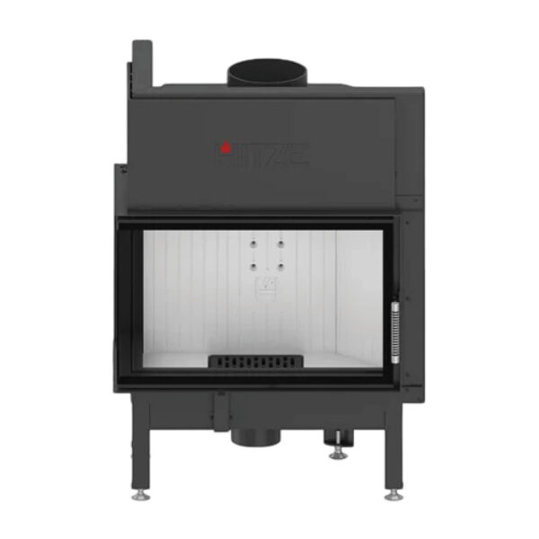 Focar pentru șemineu pe colt stânga (L), Hitze Albero AL14L.H-D, putere 14 KW, randament 83%, clasa energetică A+, certificat EcoDesign. Garanție 5 ani!