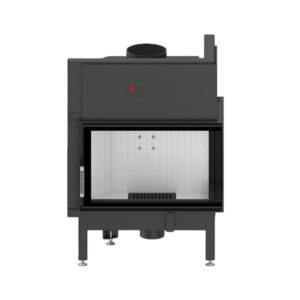 Focar pentru șemineu pe colt dreapta (R), Hitze Albero AL14R.H-D, putere 14 KW, randament 83%, clasa energetică A+, certificat EcoDesign. Garanție 5 ani!