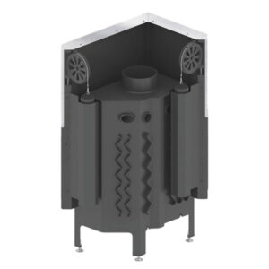 Focar pentru șemineu pe colt stânga (L), Hitze Albero AL11LG.H-D, putere 11 KW, randament 83%, clasa energetică A+, certificat EcoDesign. Garanție 5 ani!