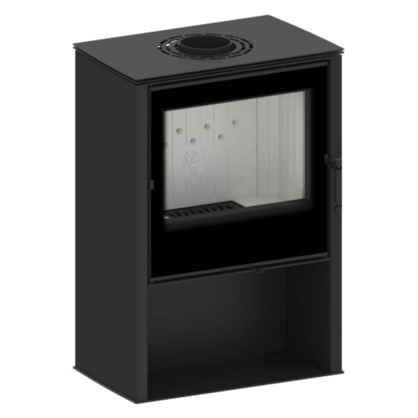 Sobă din oțel, Hitze Lupo M, putere 8,7 KW, randament 82%, clasa energetică A, certificat EcoDesign. Garanție 5 ani!