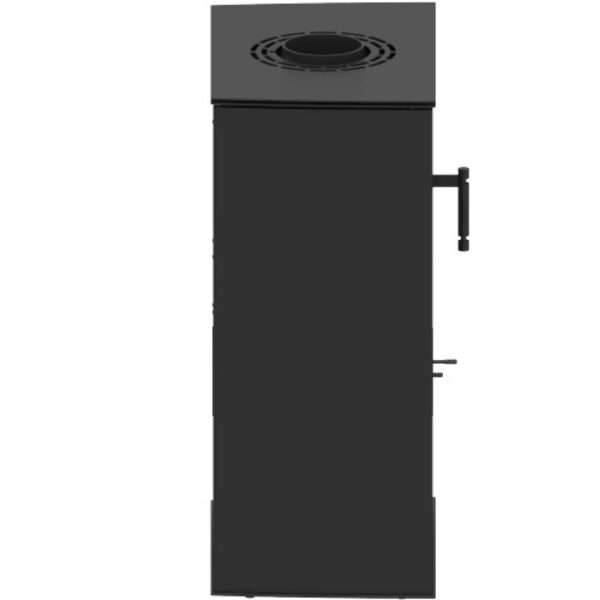 Sobă din oțel, Hitze Lupo M, putere 8,7 KW, randament 82%, clasa energetică A, certificat EcoDesign. Garanție 5 ani!