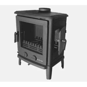 Sobă din fontă, Nordflam Breno, putere 10 KW, randament 70%, clasa energetică A, certificat EcoDesign. Garanție 2 ani!