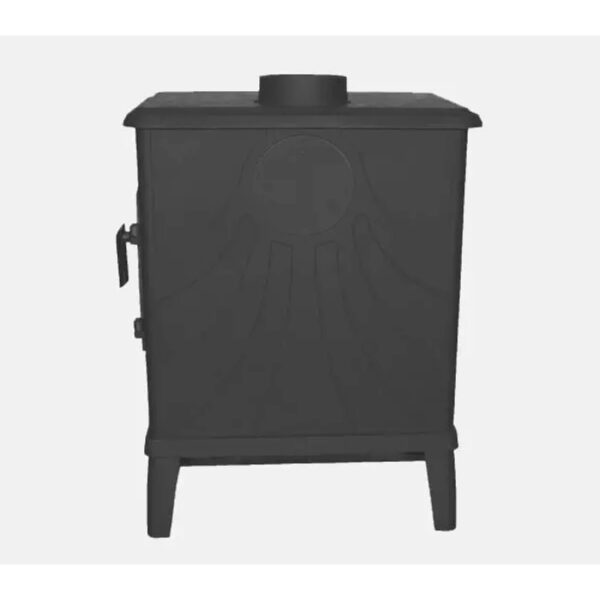 Sobă din fontă, Nordflam Breno, putere 10 KW, randament 70%, clasa energetică A, certificat EcoDesign. Garanție 2 ani!