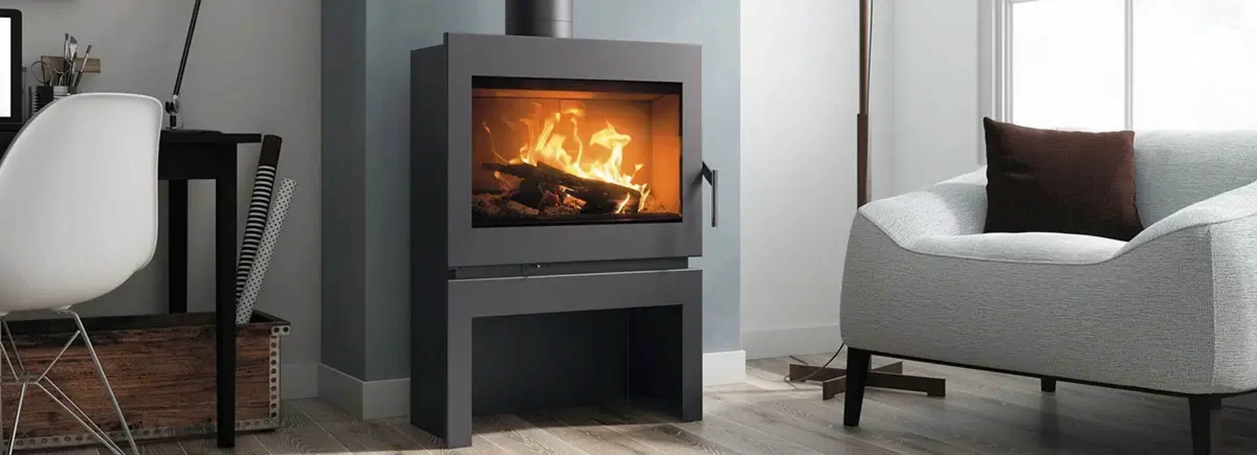 Sobă din oțel, Carbel ATENEA, putere 8,6 KW, randament 80%, clasa energetică A+, certificat EcoDesign. Garanție 5 ani!