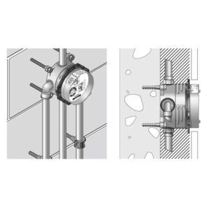 Corp pentru baterie cada/dus, incastrat, Hansgrohe seria IBox