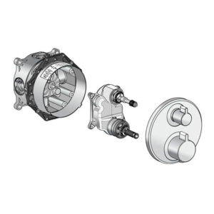 Corp pentru baterie cada/dus, incastrat, Hansgrohe seria IBox