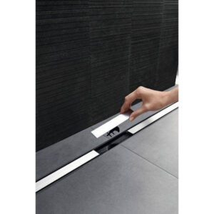 Rigolă de duș Geberit CleanLine 20 – Set complet promoțional, corp de bază H6,5 cm