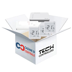 Pachet automatizare Tech Sinum, Starter set tip Smart S, 3 zone fara fir - "Casa ta în armonie cu tine"