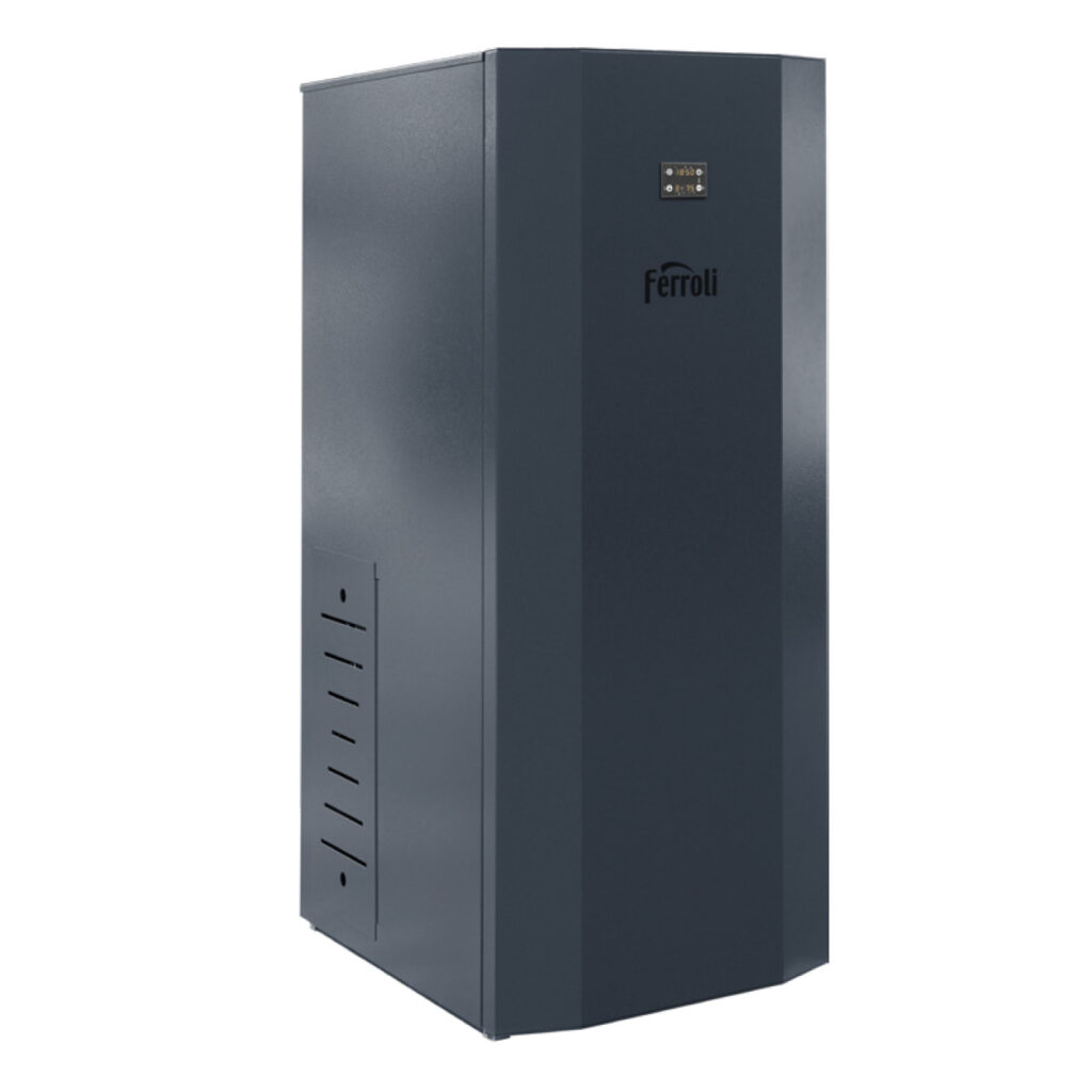 Cazan din oțel cu funcționare pe peleți Ferroli BioPellet Uno 24kw